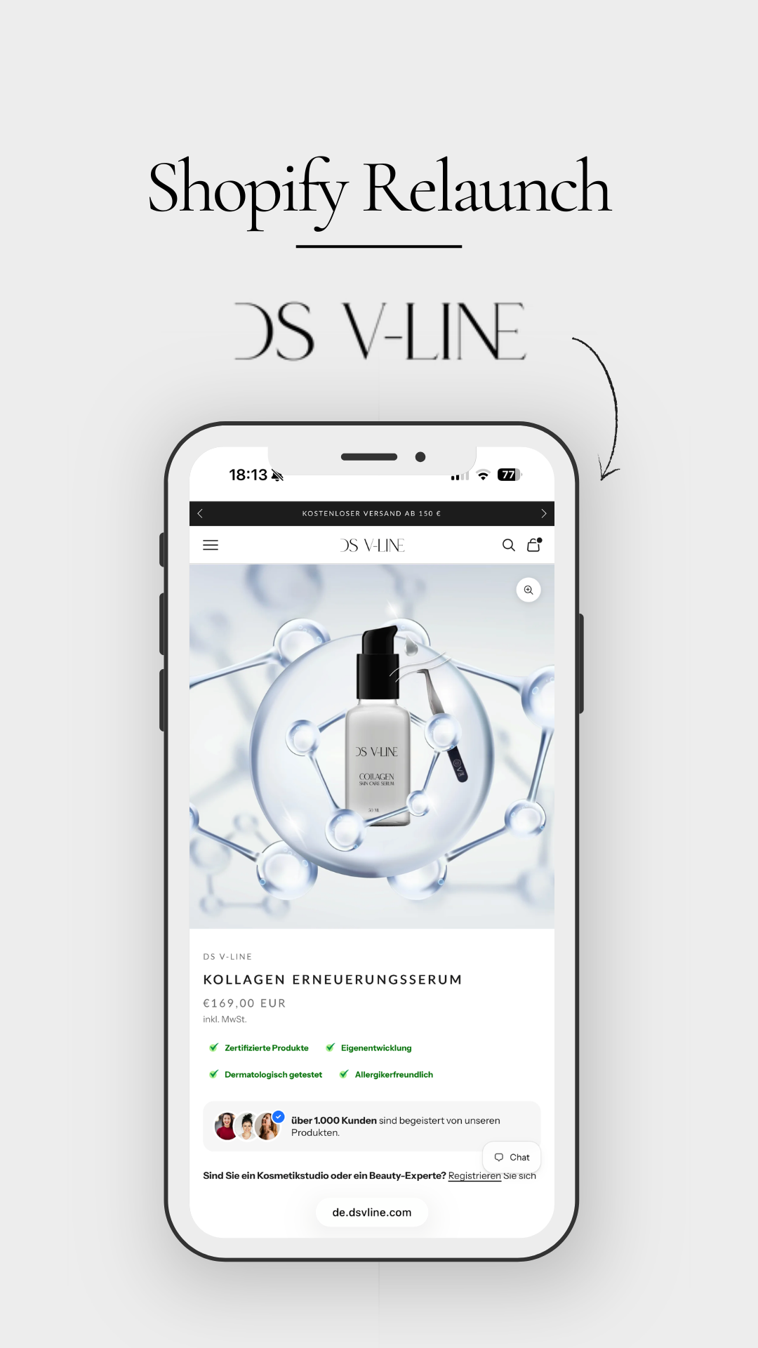 DSVLINE E-Commerce Projekt